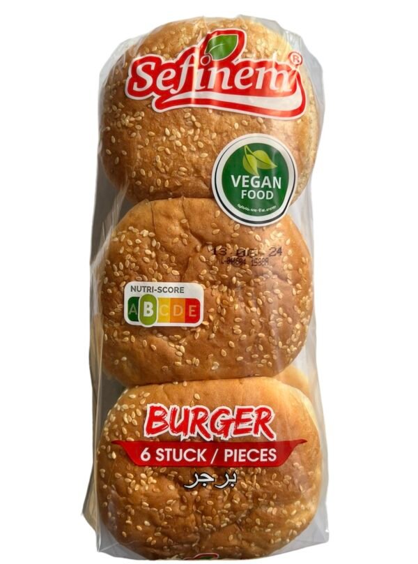 Sefinem Burger 330g 6pack *8