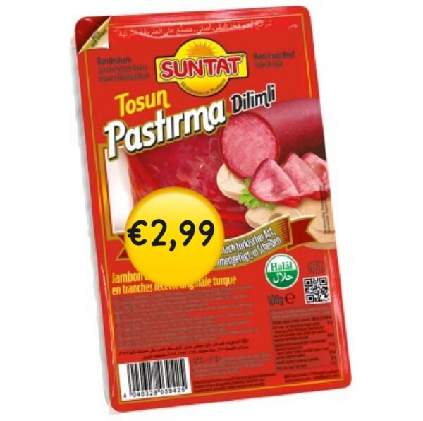 Suntat Pastirma 100g *12 Reklam