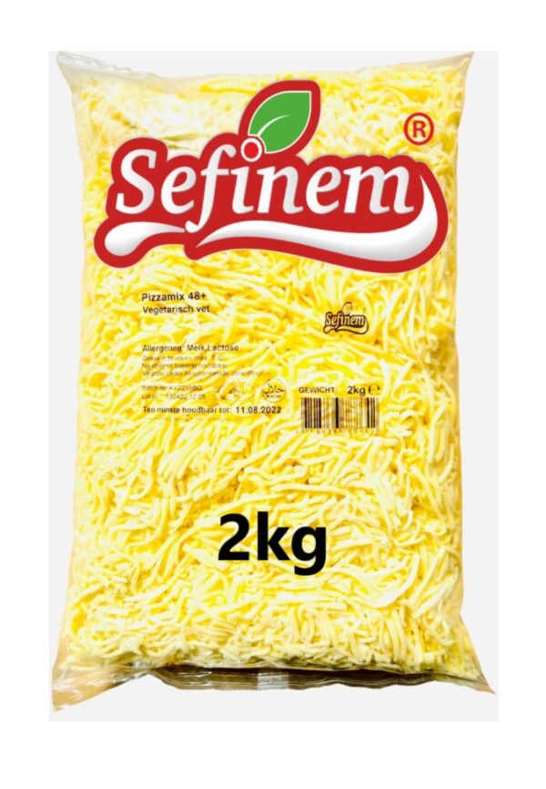 Sefinem Pizza Kaas Mix 48+ * 2kg *5