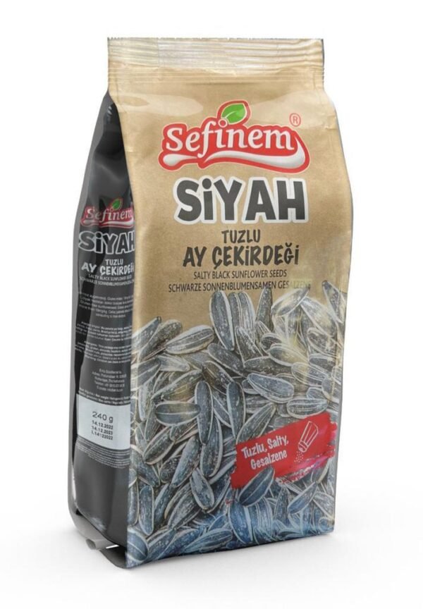 Sefinem Siyah Cekirdek 240gr Tuzlu *14 €1.99