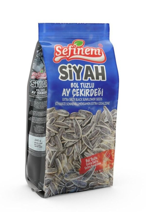 Sefinem Siyah Cekirdek 240gr Bol Tuzlu *14 €1.99