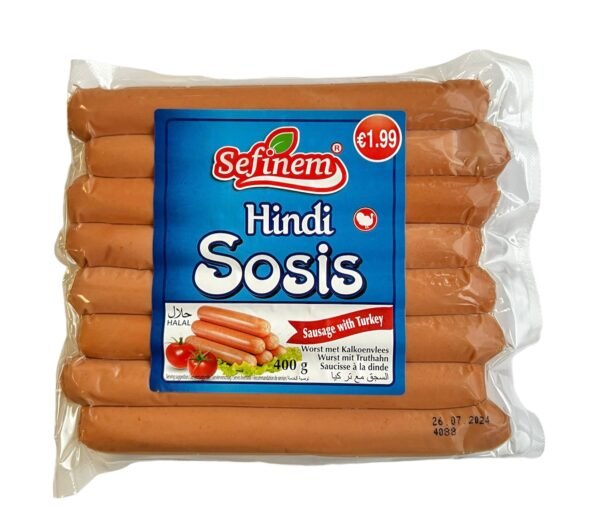 Sefinem Hindi Sosis 400g *10 1.99 etiket