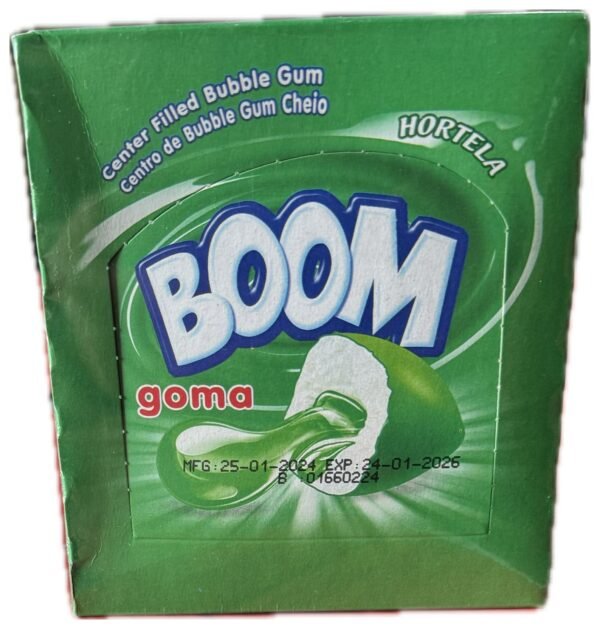 Boom Bubble Gum Hortela