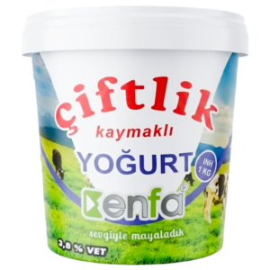 Enfa Ciftlik Kaymakli Yoghurt 1kg 3.8% vet *6
