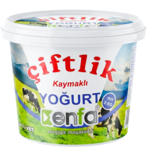 Enfa Ciftlik Kaymakli Yogurt 2KG 3.8%vet