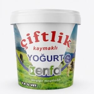 Enfa Ciftlik Kaymakli Yoghurt 1kg 3.8% vet *6