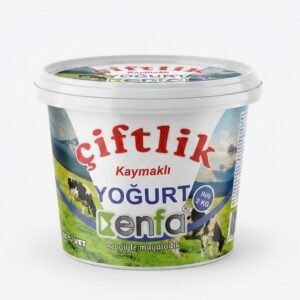 Enfa Ciftlik Kaymakli Yogurt 2KG 3.8%vet *4