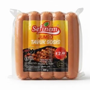 Sefinem Jumbo Tavuk Sosis 500g *8