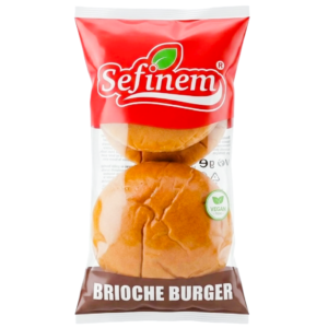 Sefinem Brioche Burger Bun 340g